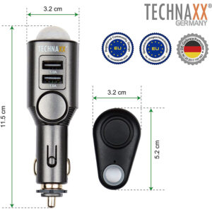 Technaxx car Alarm with Charging Function TX-100