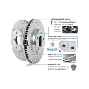 Power Stop® - Evolution Drilled and Slotted