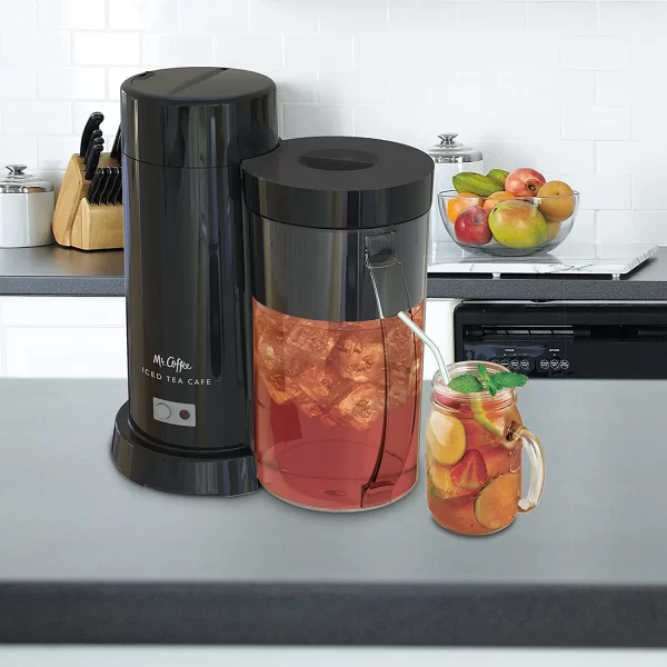 Mr Coffee 2-Quart Iced Tea & Iced Coffee Maker -Black